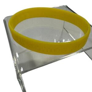 IKEA Employee All Homes Are Created Equal Silicon Slip On Bracelet Yellow